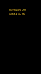 Mobile Screenshot of energiepark.de