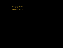 Tablet Screenshot of energiepark.de